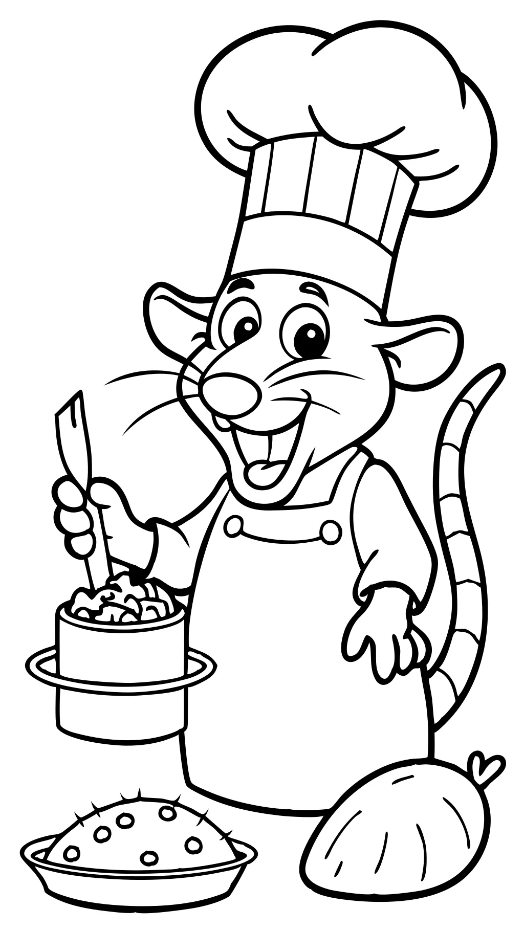 ratatouille coloring pages